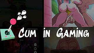 Hentai game featuring big-boobed teens and monster cocks