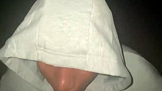 another shy teen with fat ass getting sloppy blowjobs in car from big black cock