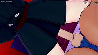 Wow, the uncensored cartoon TV woman craves hentai sex in the toilet before sleep!