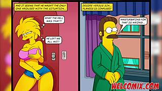 The Sin Lollipop - Simptoons Blowjob with Teen 18+ in Cartoon Gay Anime Hentai Sex