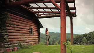 solo teen puts her huge dildo to work