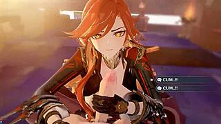 anime video with big ass and cock action