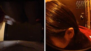 hidden toilet cam catches curvy teen in hd action