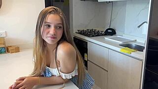 hey, wanna watch this young maid bang her horny boss?