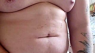 Fat Gay Dog Jerking Off To Relax