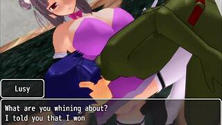 In this part of Girl B Hero, Lusy experiences intense scenes