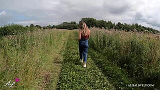 rain catches couple in outdoor car encounter