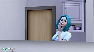 Yuki Behr - Transsexual Personal Trainer In 3D Cartoon Hentai