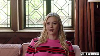 Mature beauty Cory Chase gives a young couple a special treatment in the form of a three woman action