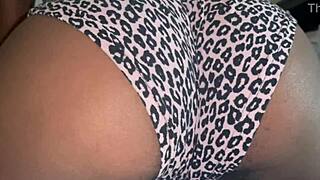 Teasing Cameltoe in Tight Shorts Begs for Pussy Sucking Action from Behind