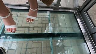 Surprising nina with a special valentine's day gift at home