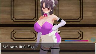 In this part of Girl B Hero, Lusy experiences intense scenes