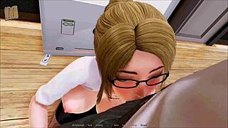 playing harem hotel 35 in the anime game 😊