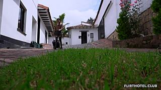 party at flirt hotel in bogota with sexy latinas