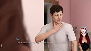 big tits cosplay in see through anime fetish