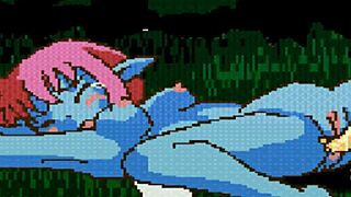 fairyfighting fairies finger and lick pussy in hentai masturbation