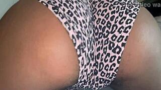 Teasing Cameltoe in Tight Shorts Begs for Pussy Sucking Action from Behind