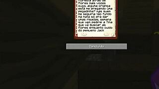 Young Bald Guys And The Priest Showing His Staff In The Country Ranch