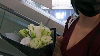 Surprising nina with a special valentine's day gift at home