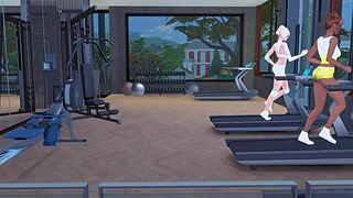 teen squirting in group bukkake hentai