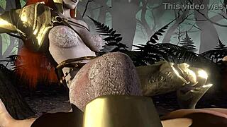 Malenia Rides in Forest Elden Ring Parody