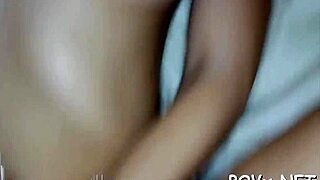 that naughty teen girlie with small tits feels so excited sucking big knobs and getting wild fucked in pov