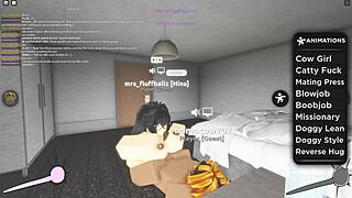Roblox whore riding big black cock 😍