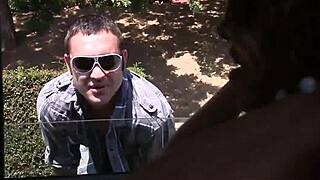 Three mature cougars get fucked by one stud hard