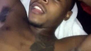 beastdatboss dicks down kashdaddydre smurfcream and kooda in after party orgy bareback black creampie