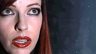 Babe Endures Tight Pussy Fucking In Bondage