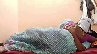 Indian Mature Caught Sucking Young Neighbor's Cock?