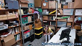 A real delinquent teen gets caught and railed in a hardcore maledom scene