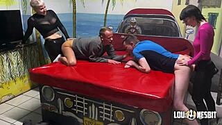 Bisexuell Femdom Foursome By Lou Nesbit Lia Louise