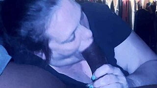 Can A Midget Slut Handle This Monster Gumjob?