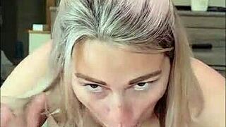 Watch This Beautiful Wife Suck Her Husband's Cock!