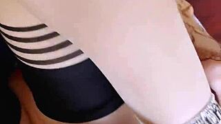 boss wrecks secretary's ass over office desk