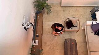 two hot lesbians fucking on vacation 😈