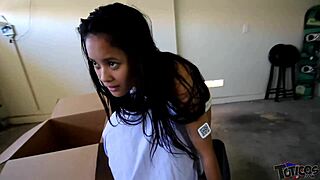 Unboxing my tiny Filipina teen sex doll for fun times