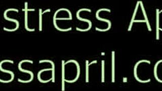 Dominatrix Mistress April Delivers Harsh Sodomy in Prison Aisle! 😈