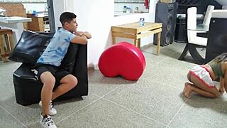 hey, part one where the new neighbor fucked me with anal and licking