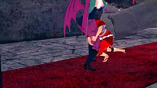 dude, morrigan sent us into a wild 3d world for a full hour of fantasy fking!