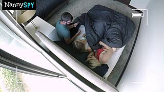 Yo, desperate nannies suck boss cock to avoid jail time!