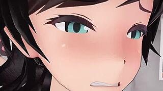 Matsukaze From Kantai Collection Gets Fucked