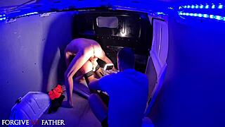 public pickup leads to face fuck and rough sex with blonde girl loving big dick 😍