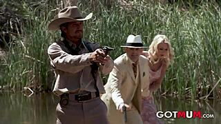 got mum in cowboy role-play during outdoor orgy