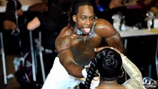 Male strippers aren't gay, they just perform for the crowd.