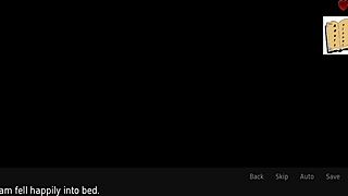 is this wife or stepmother riding better in the game?