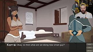 Korra Turns Furry Cummy Bender