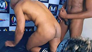 Brazilian Gay Orgy At Halloween Party