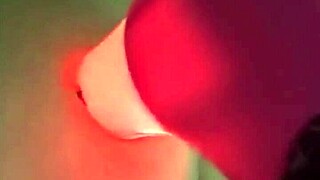 The blonde teen 18+ casually plays with her new dildo and vibrator.